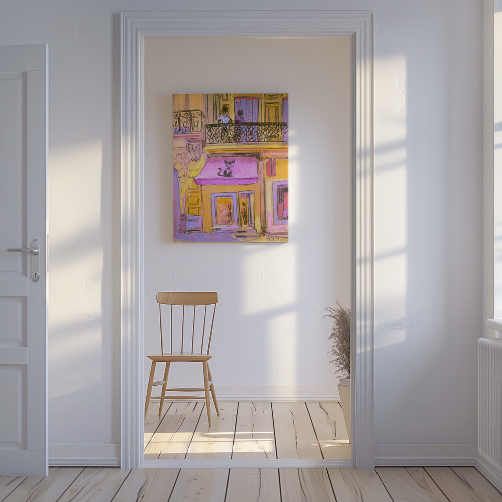 Balcony Stroll | Canvas