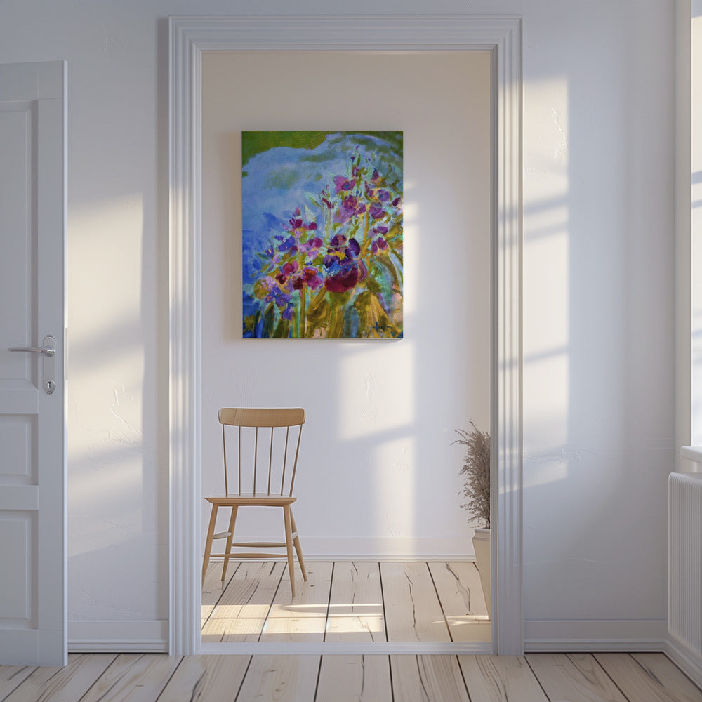 Vivid Colors And Delicate Petals | Canvas