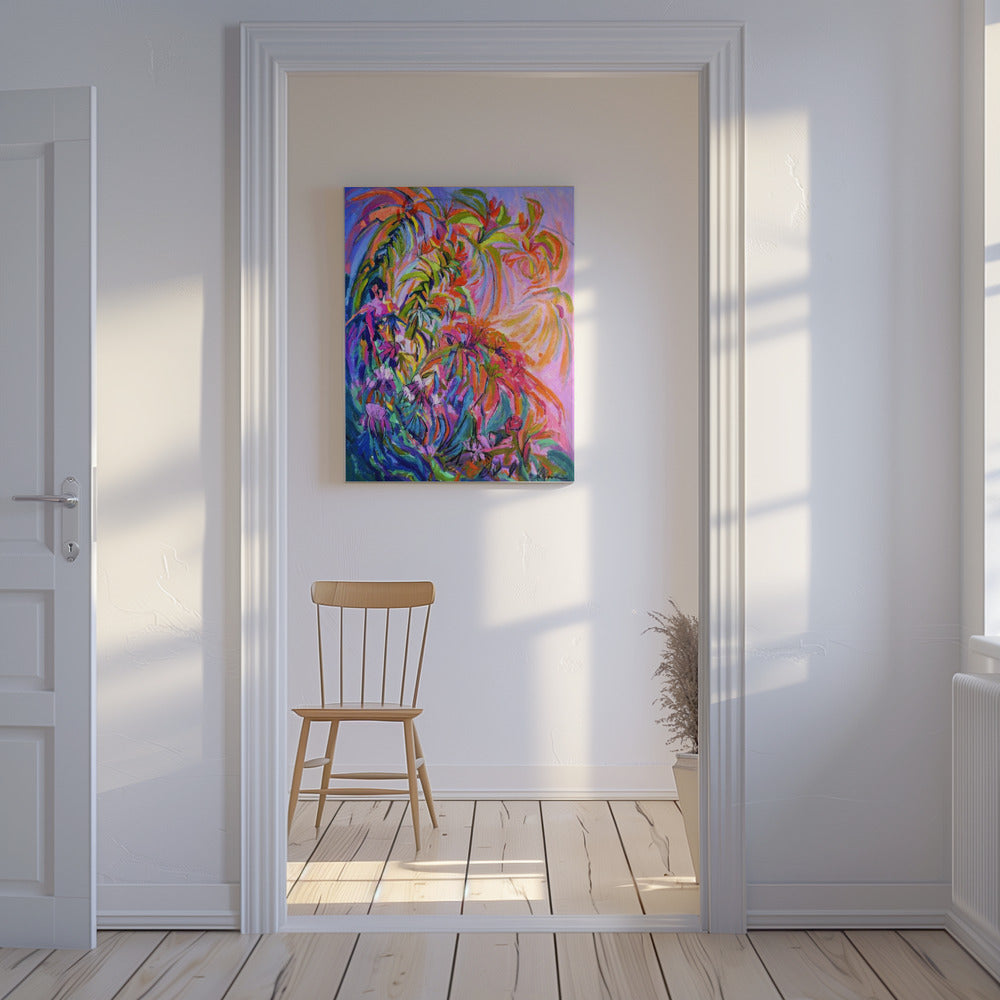 Radiant Floral Ballet | Canvas