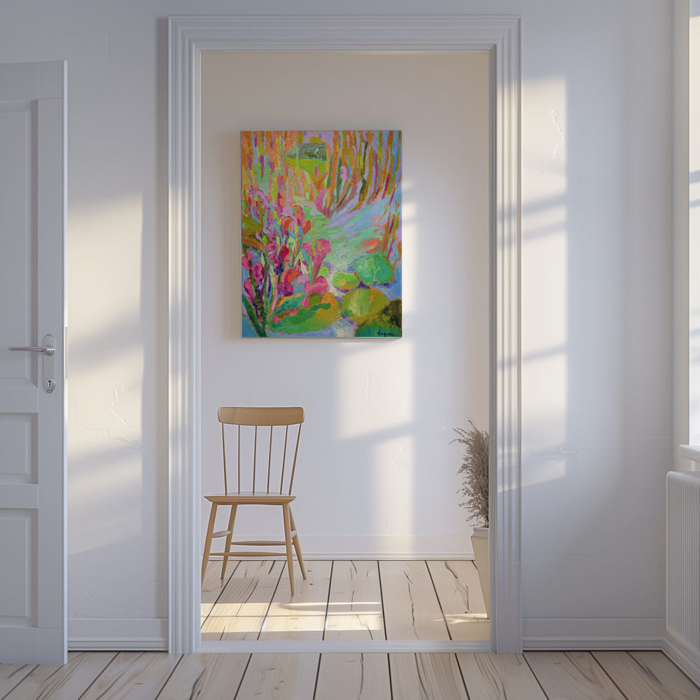 Vibrant Garden Dreams | Canvas