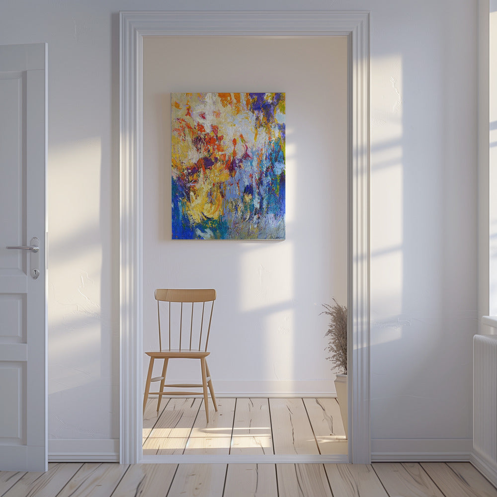 Ethereal Blossom Glow | Canvas