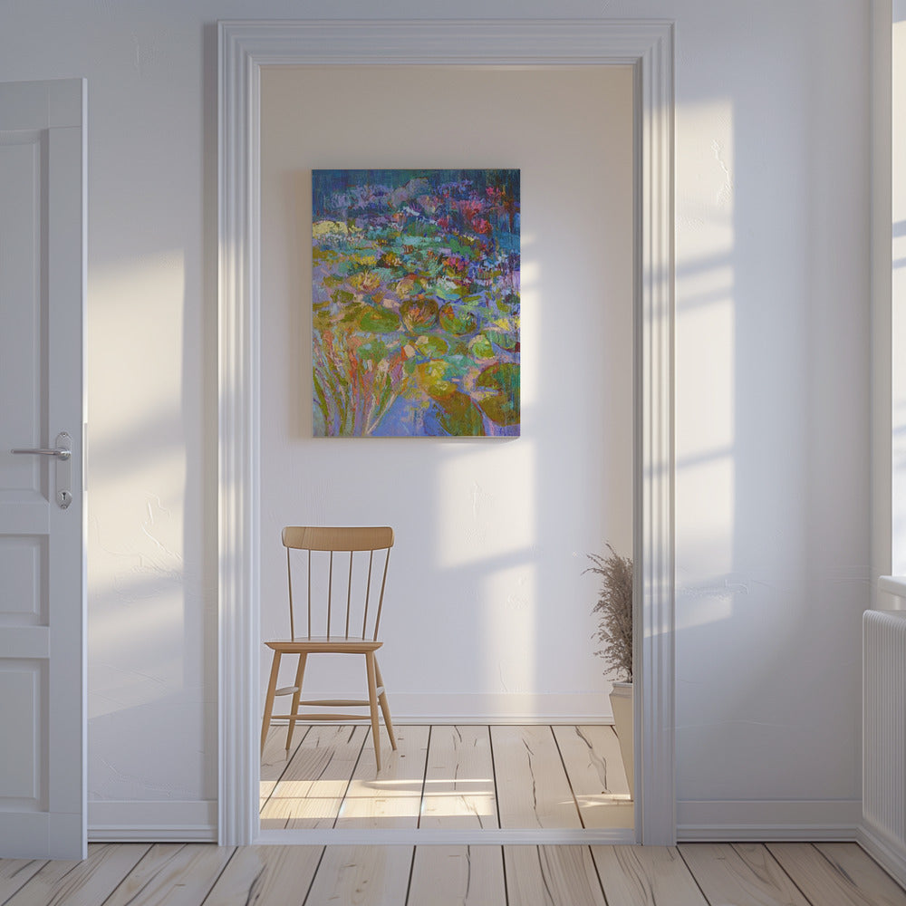 Lush Water Lilies | Canvas