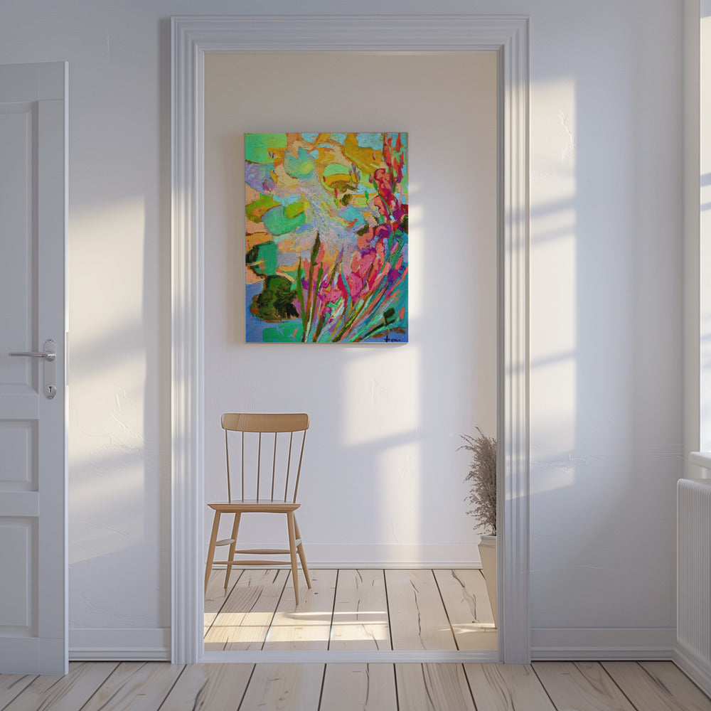 Vibrant Garden Bliss | Canvas