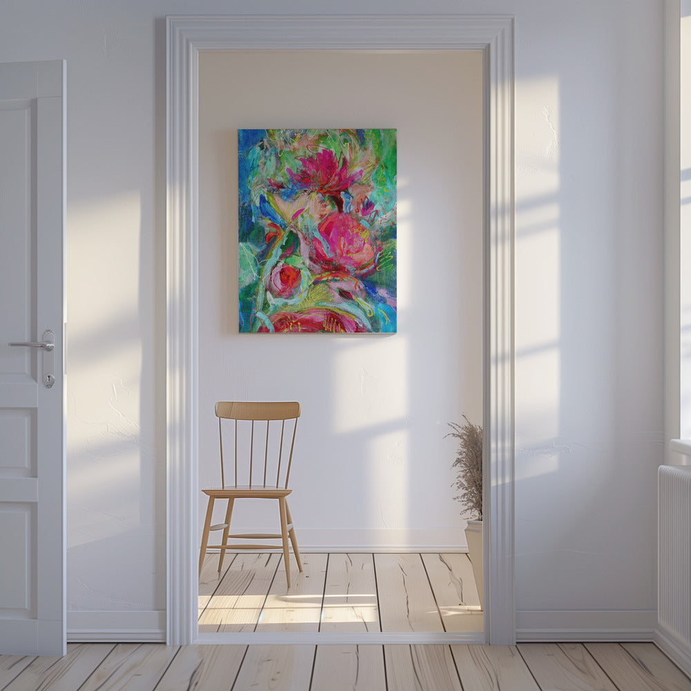 Vibrant Petal Symphony | Canvas