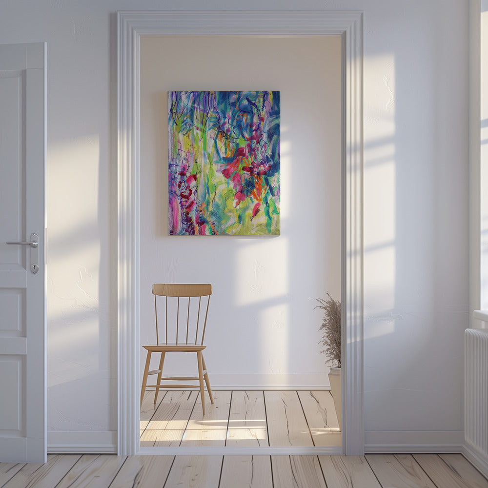 Vibrant Whirlwind | Canvas