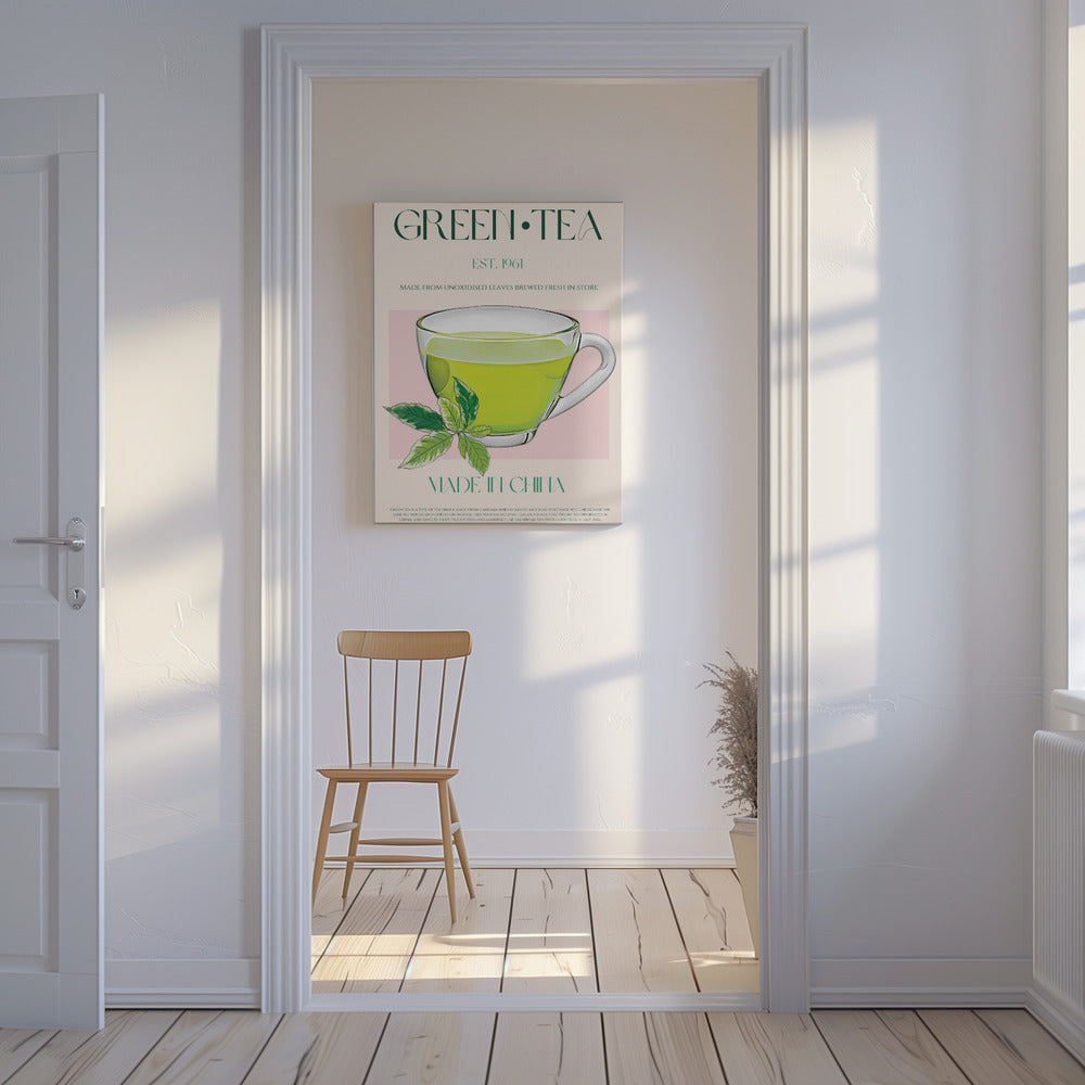 Fresh Green Tea | Canvas