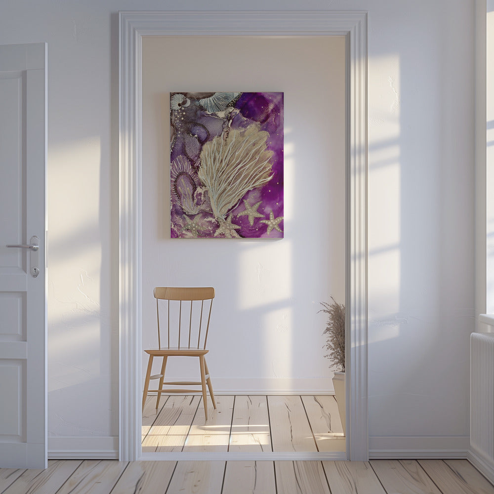 Blushing Reef | Canvas