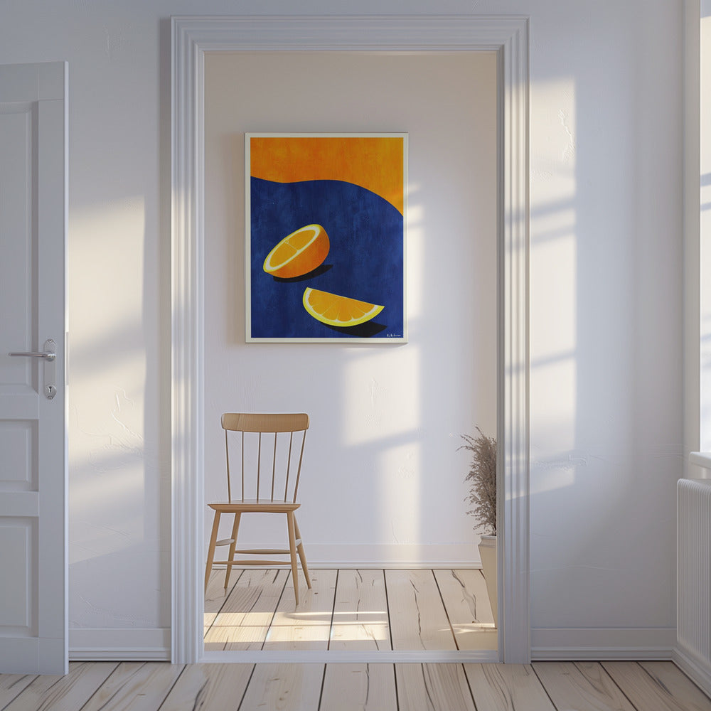 Petit Déjeuner, Deux Oranges | Canvas