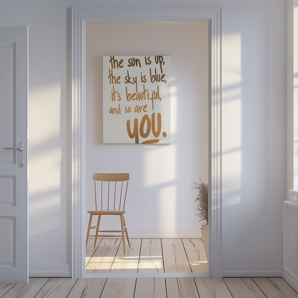 You Are Beautiful (vers.1) | Canvas
