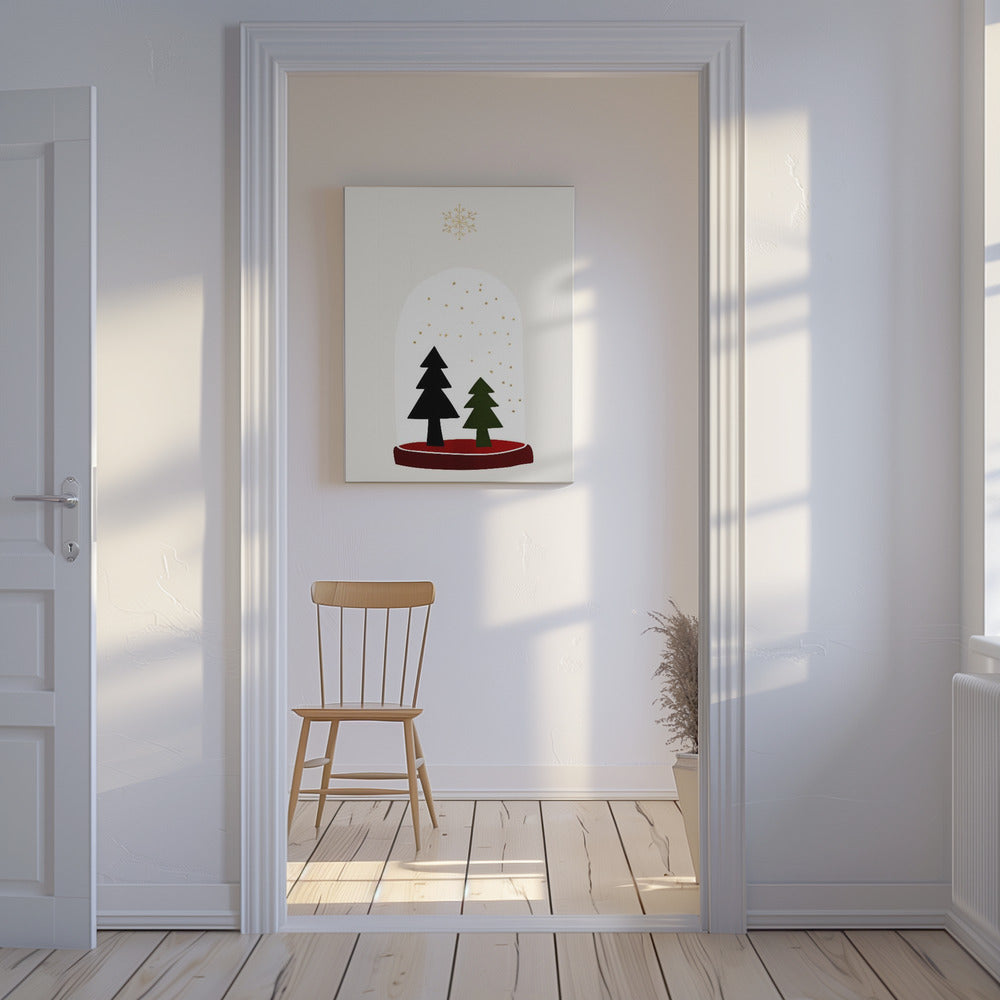 Dancing Snowflakes | Canvas