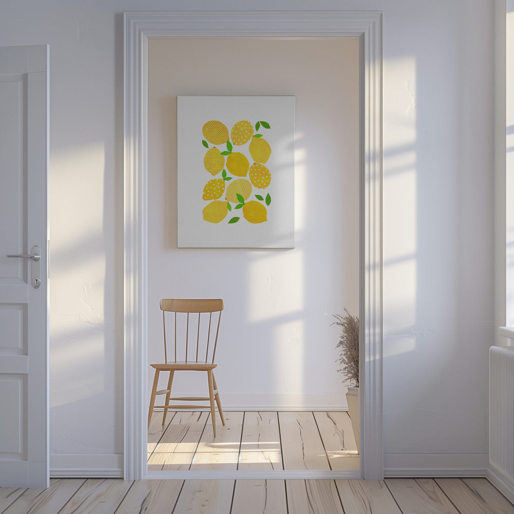 Lemon Crowd | Canvas