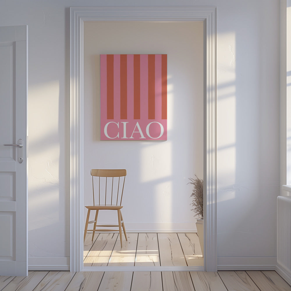 Ciao Stripes | Canvas
