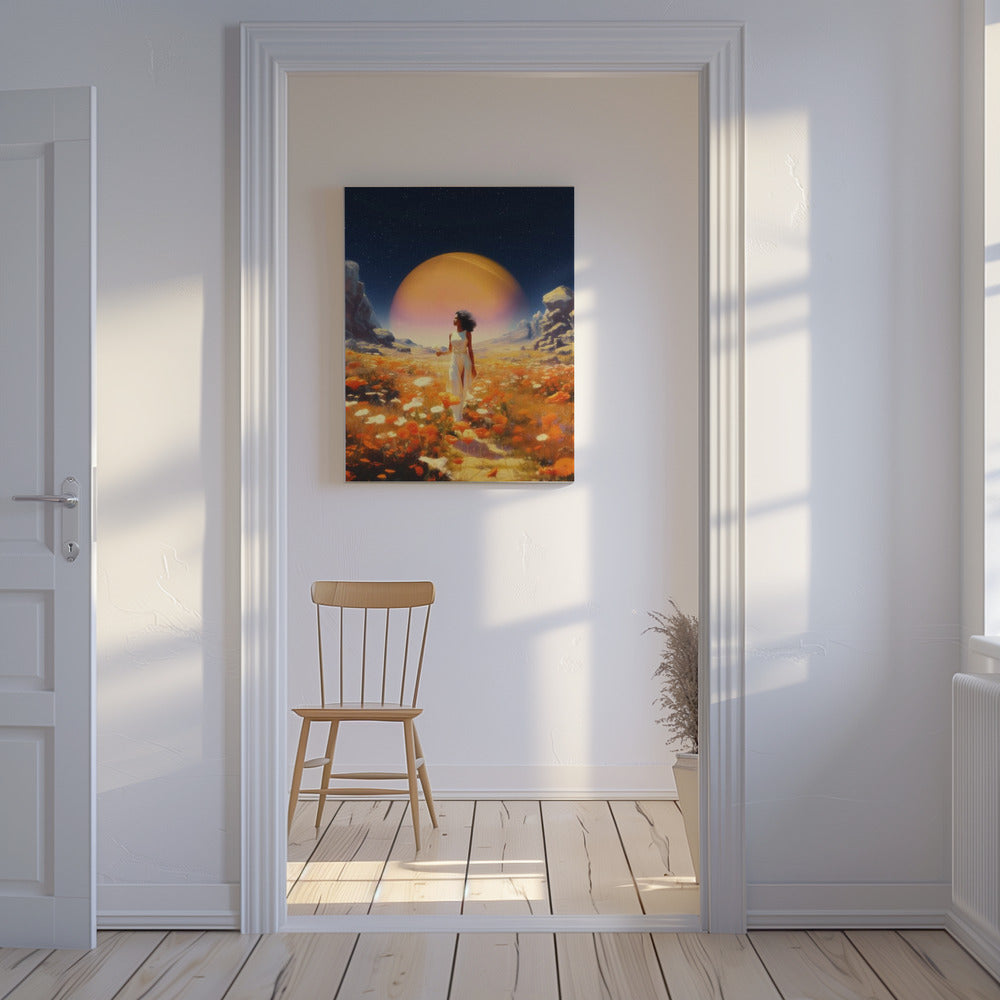 Cosmic Flower Fields | Canvas