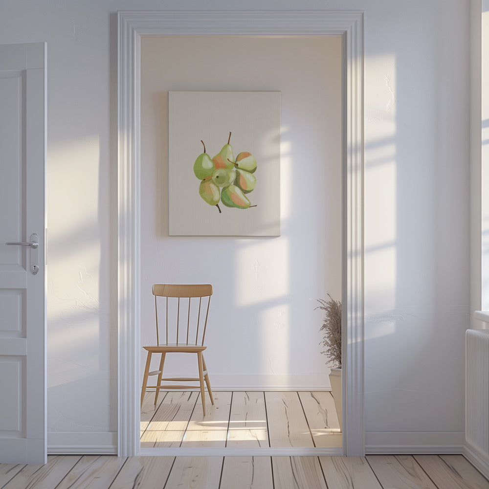 Seven pears | Canvas