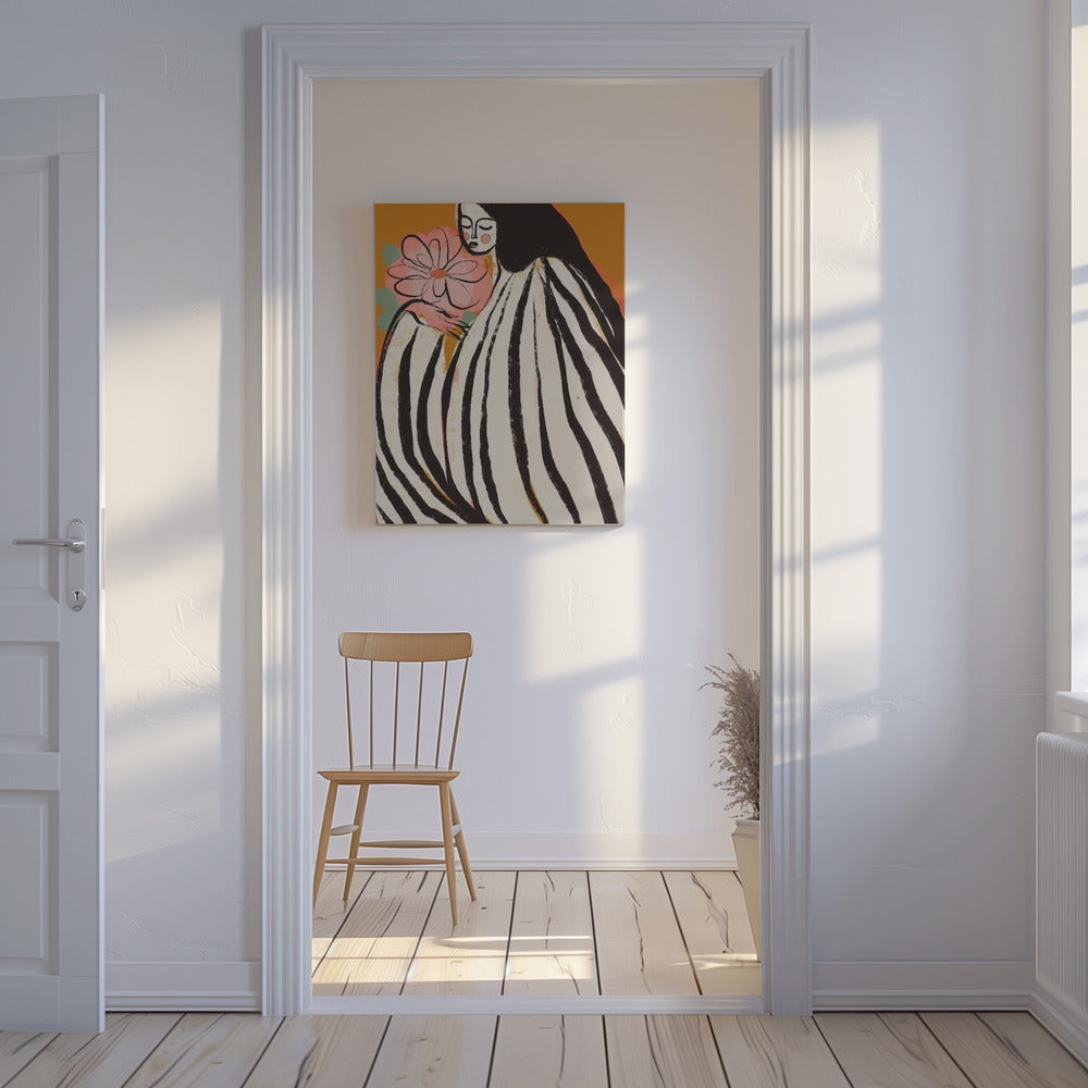 Striped Serenity | Canvas