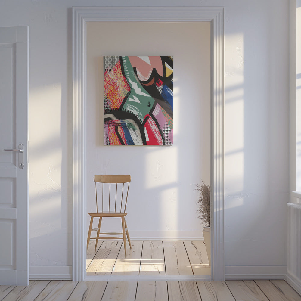 Vibrant Colorful Abstract | Canvas