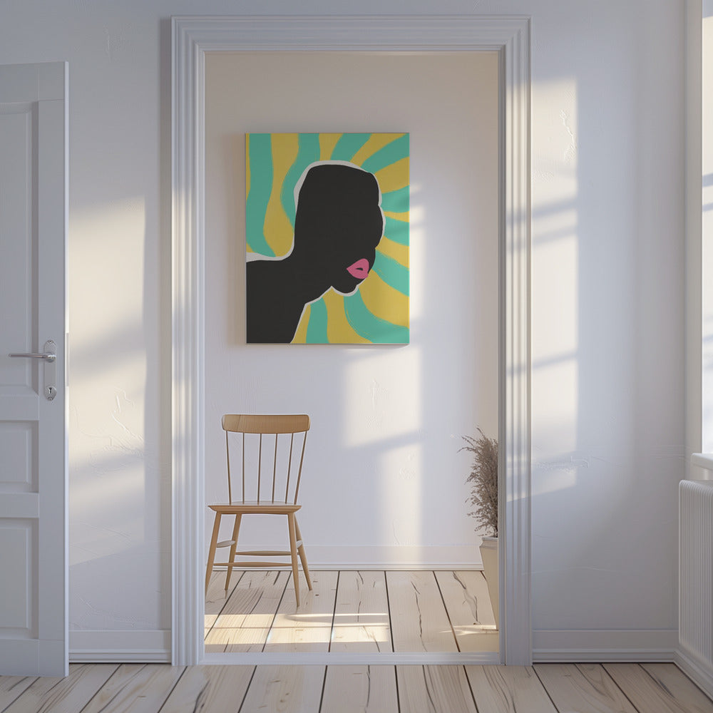 Anonymous Portrait In Summer | Canvas