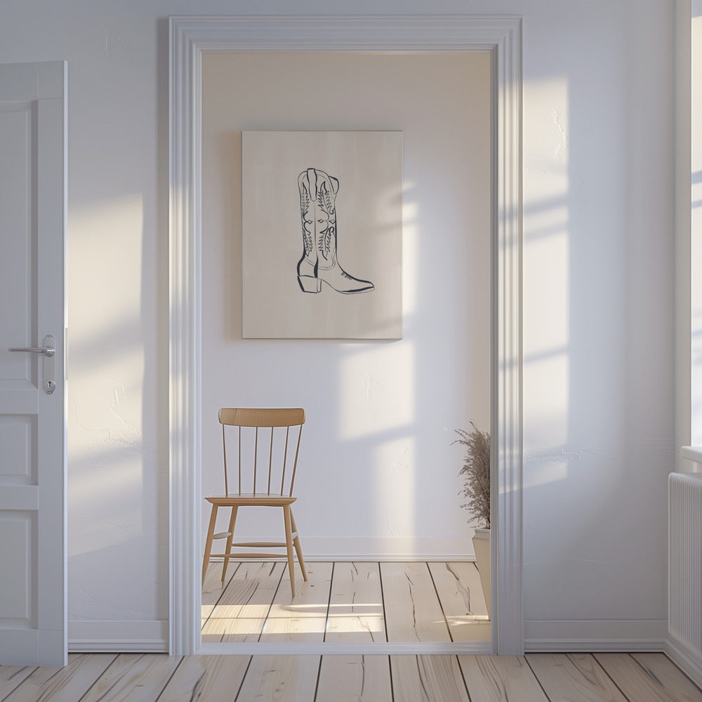 Cowboy Boots By Ivy Green Illustrations | Canvas