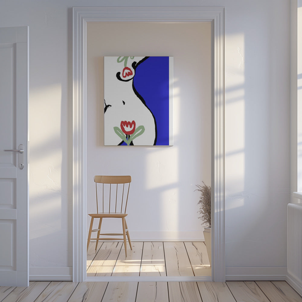 Blooming Silhouette | Canvas