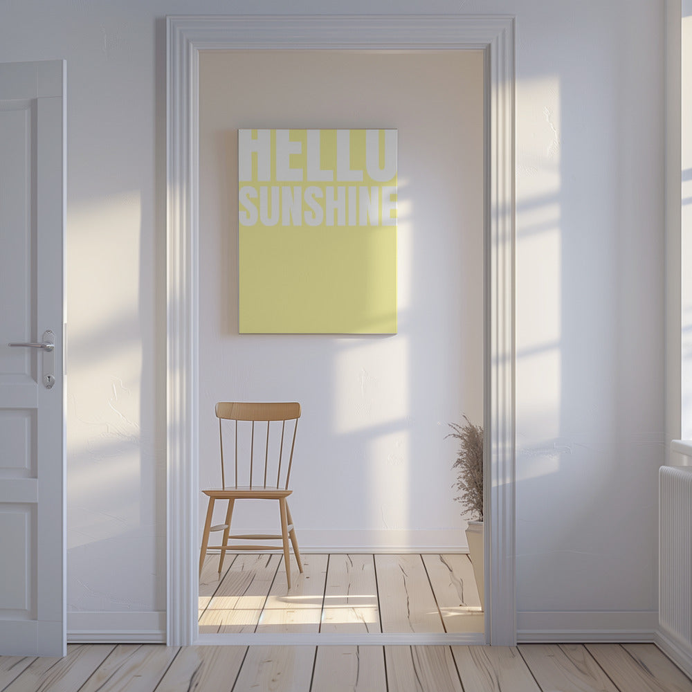 Bright Welcome | Canvas
