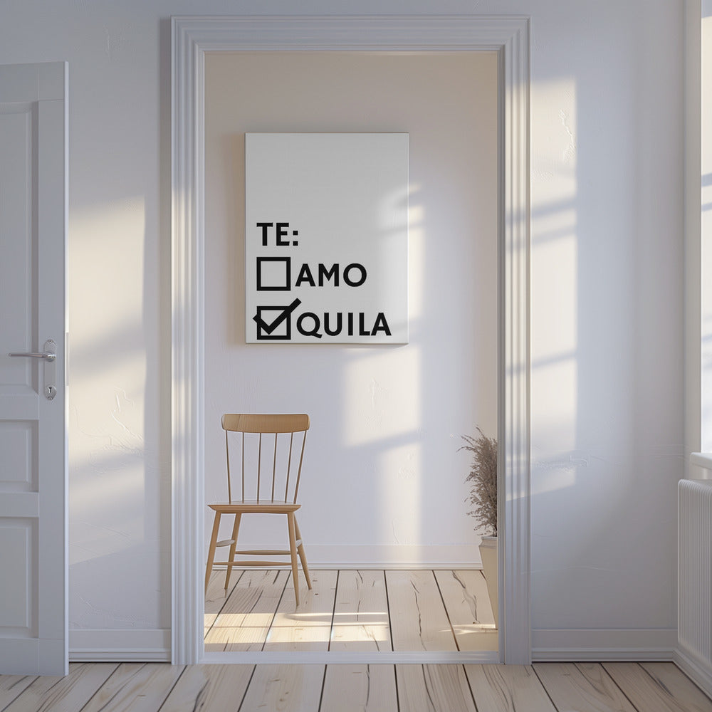 Tequila Love Choice | Canvas