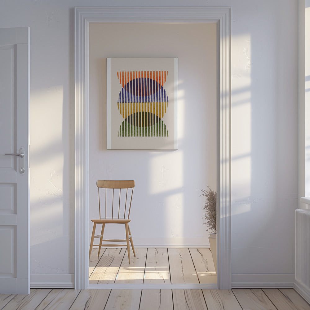 Striped Spectrum | Canvas