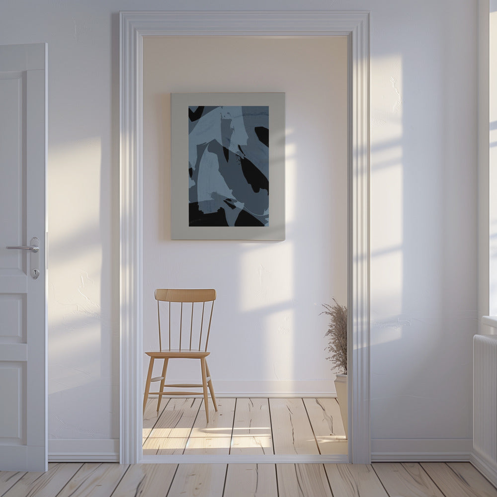 Abstract Brush Strokes 60Y | Canvas