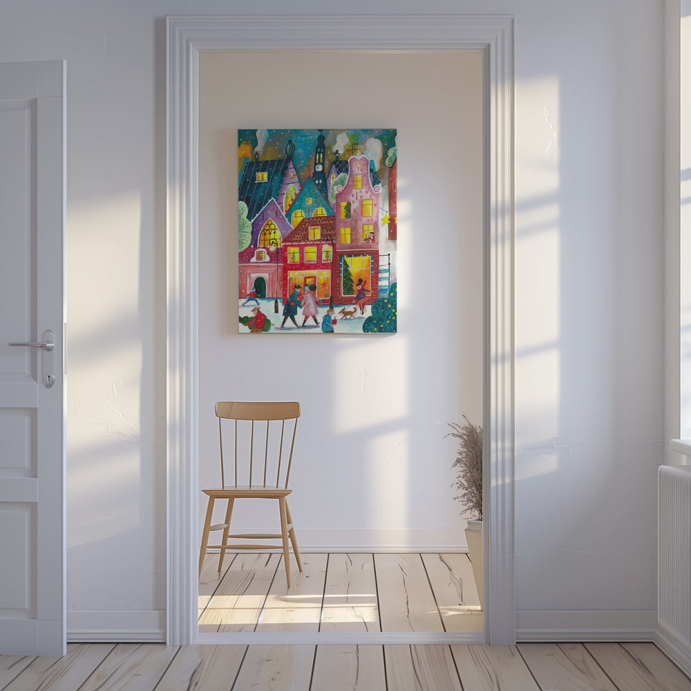 Christmas in Amsterdam | Canvas