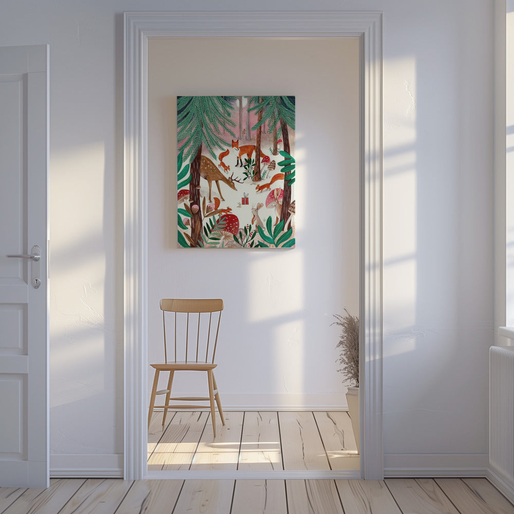 Surprise in the forest | Canvas