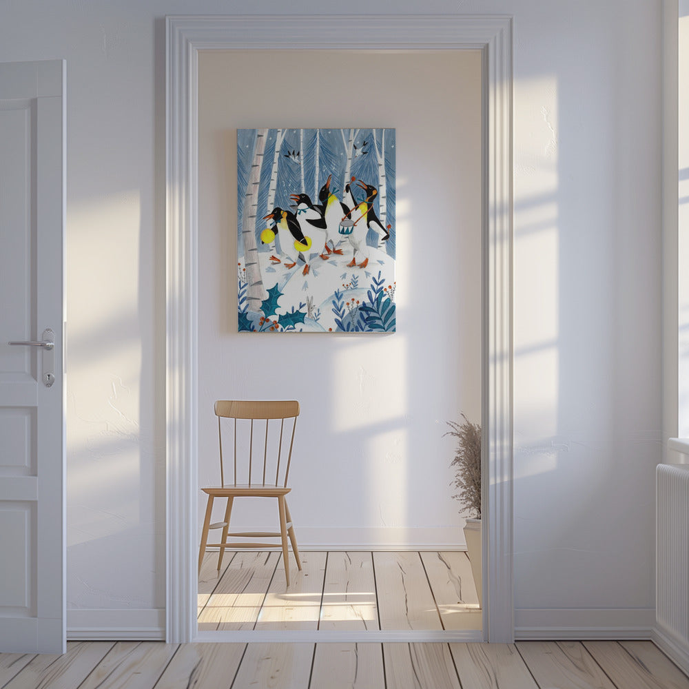 Penguins make music in the forest | Canvas