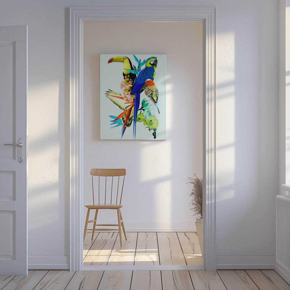 Birds of Paradise II | Canvas