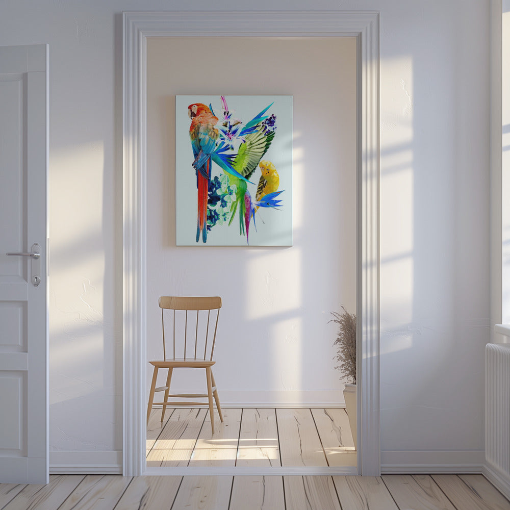 Birds of Paradise I | Canvas