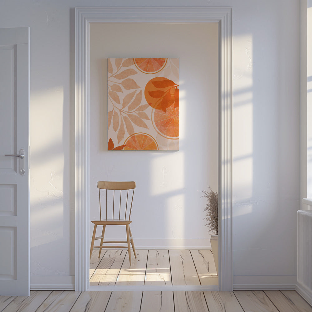 Citrus Collage 4x5 | Canvas