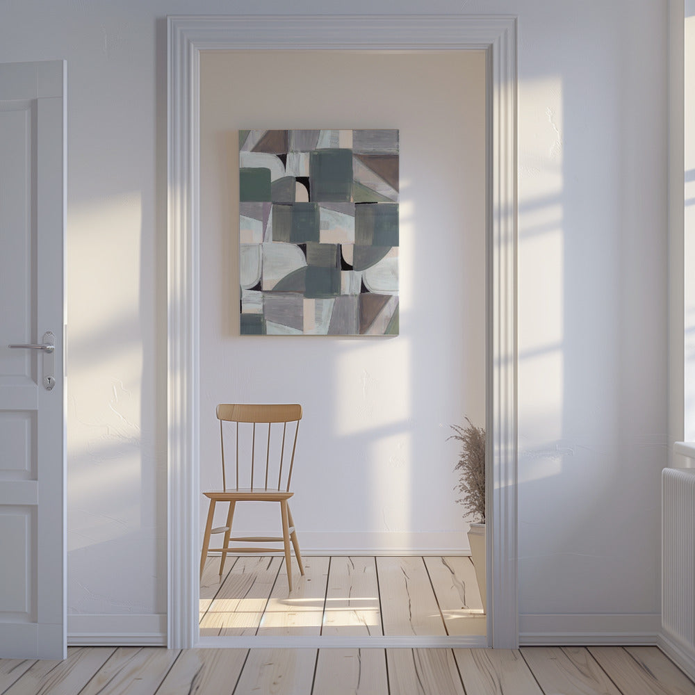 Abstract Desaturate No3 | Canvas