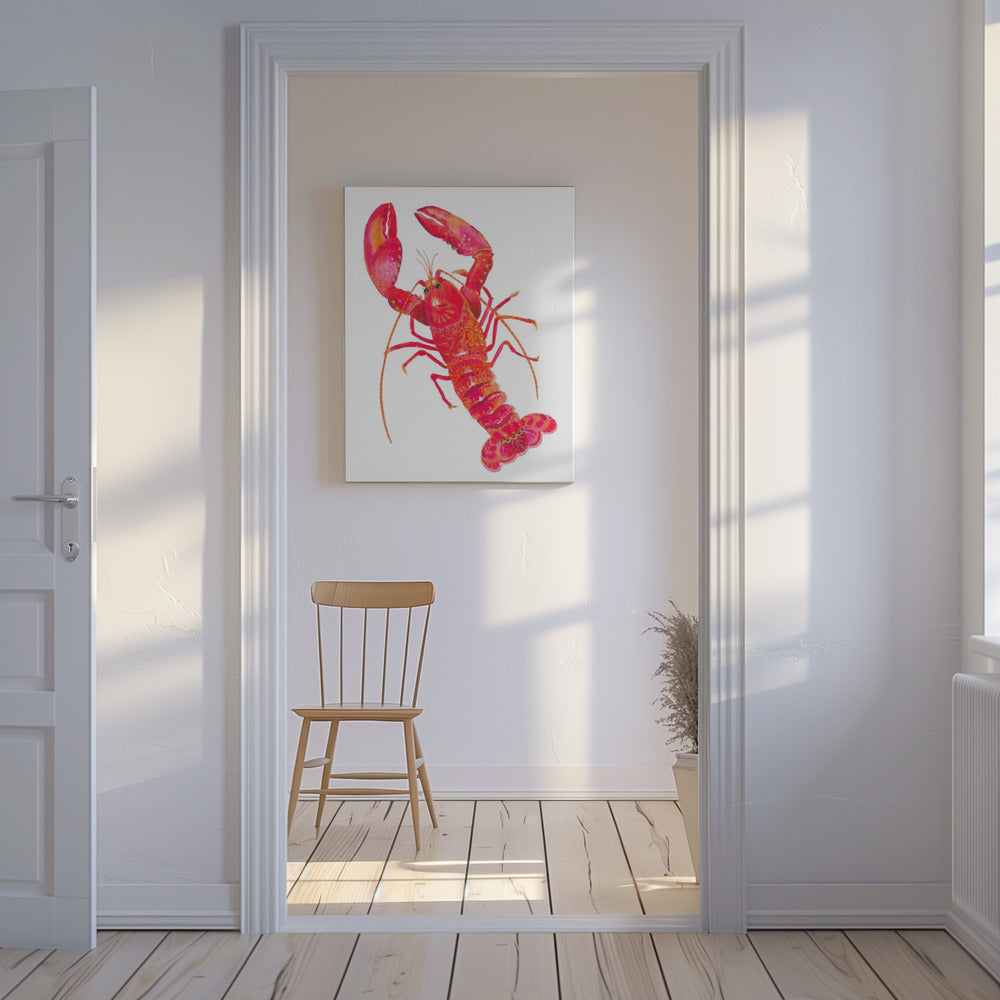Patterned Lobster | Canvas