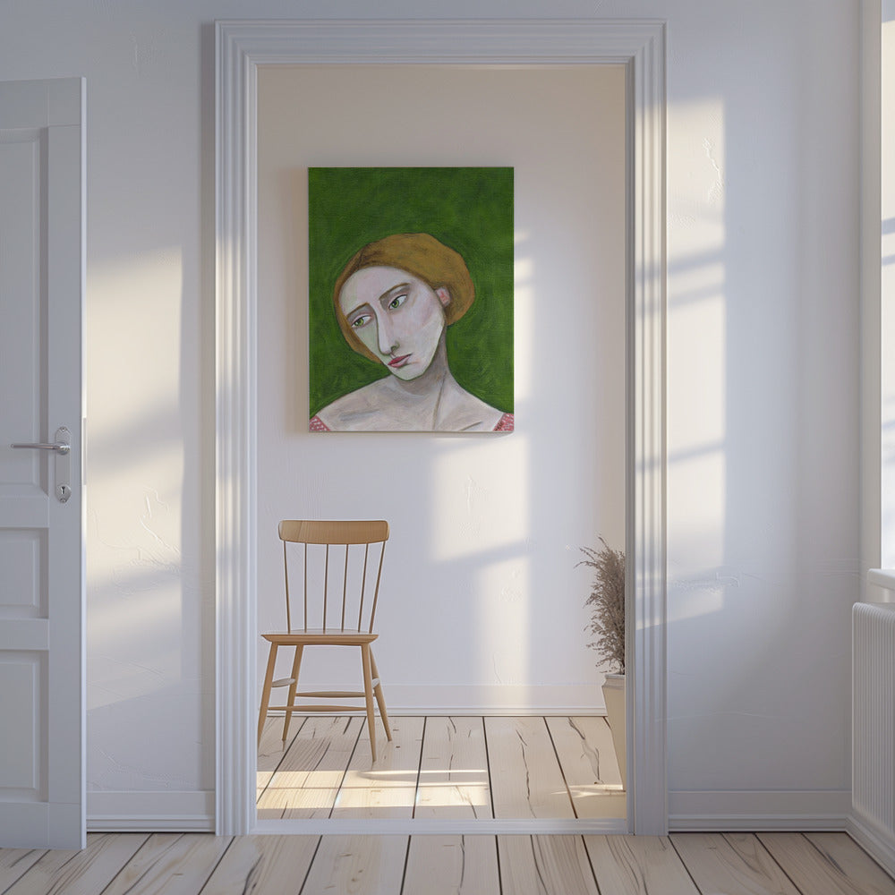 Lady looking down | Canvas