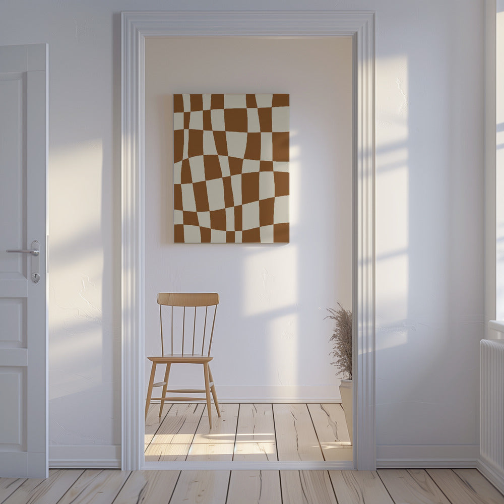 Minimal Checkerboard | Canvas