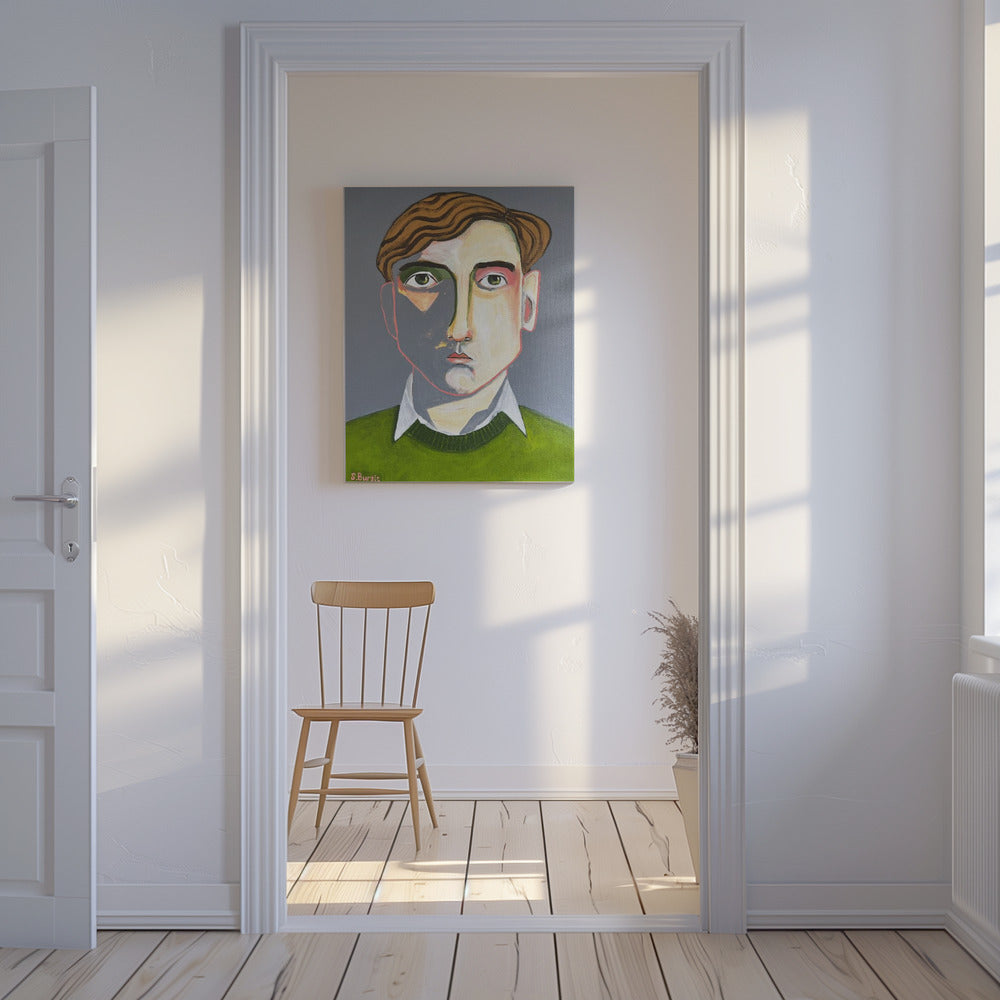 Albert Blending In | Canvas