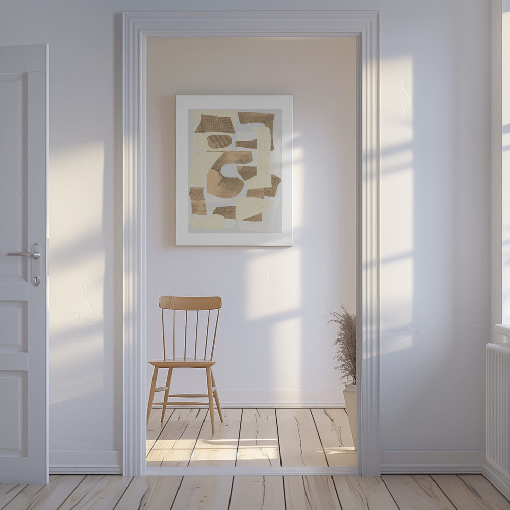 Earthy Fragments | Canvas