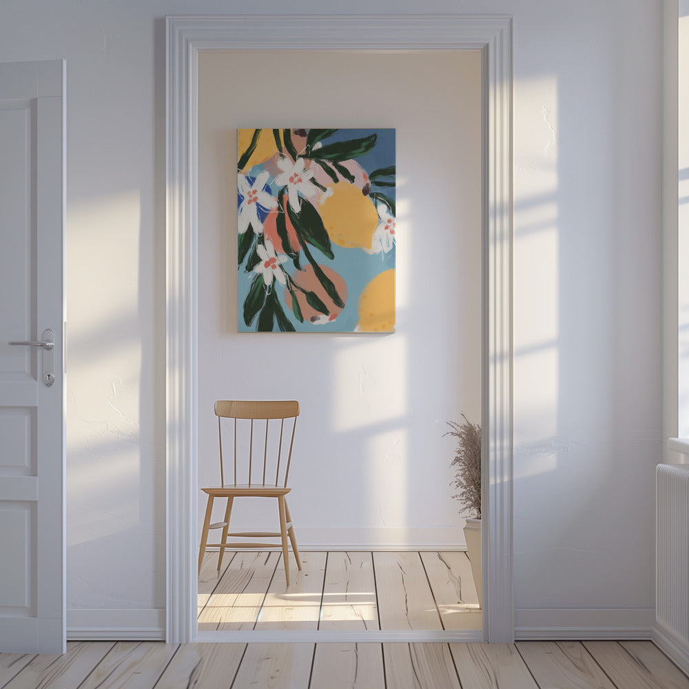 Lemon Blossom Breeze | Canvas