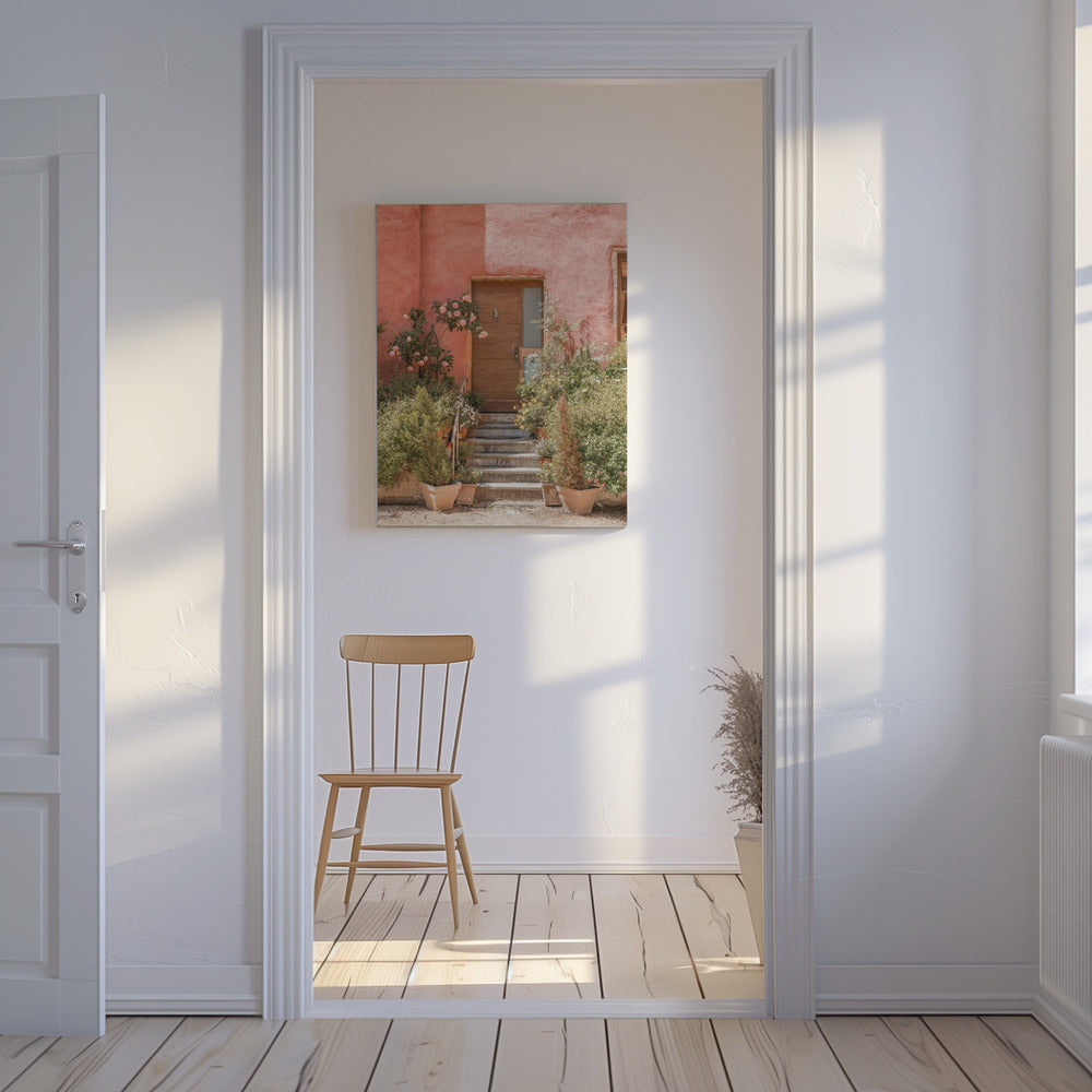 The Pink House | Canvas