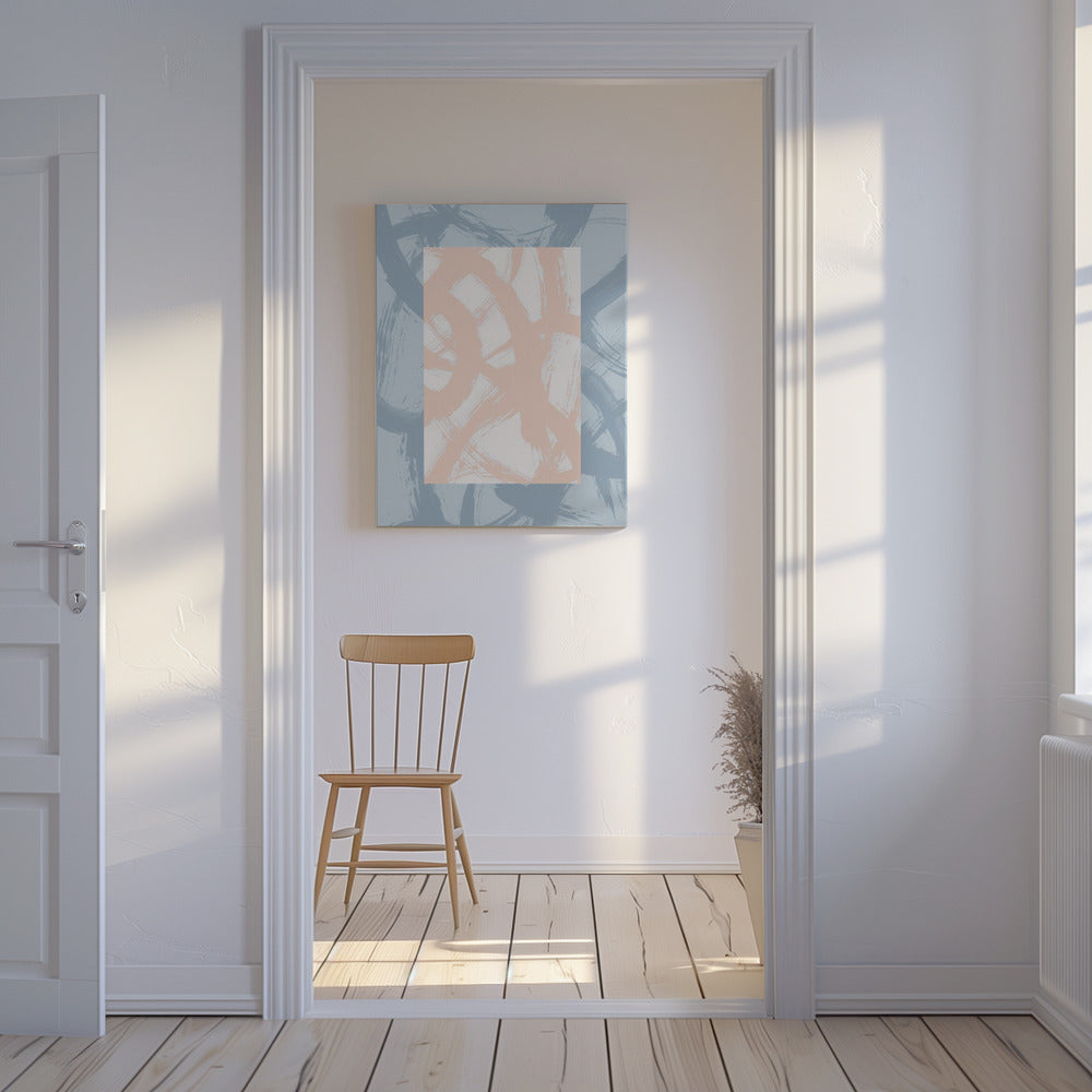 Abstract Brush Strokes 98A | Canvas