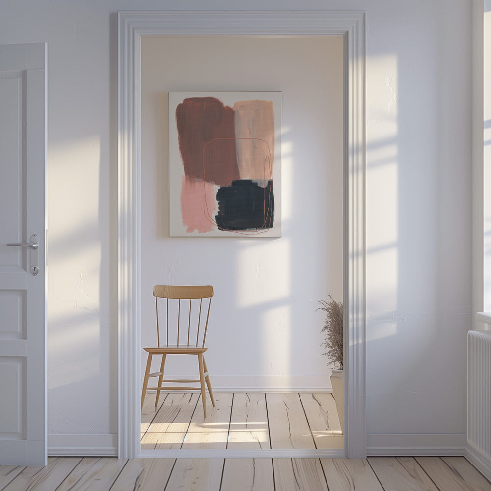 Abstract Brush Strokes 120 | Canvas