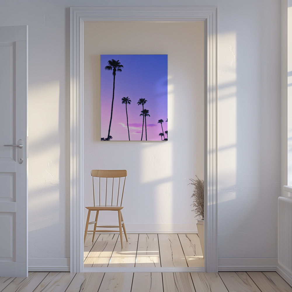 Palm Tree Sunset | Canvas