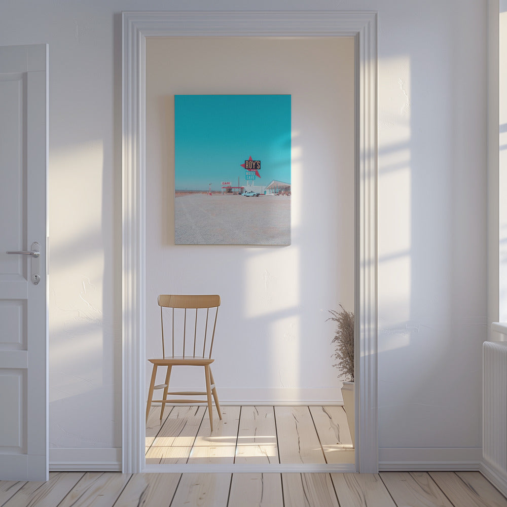 Roy&#039;s Motel Cafe Vintage Sign | Canvas