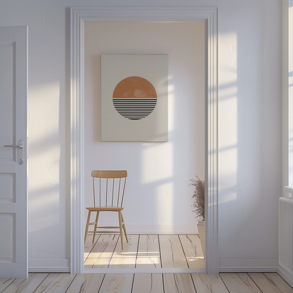 Striped Horizon | Canvas