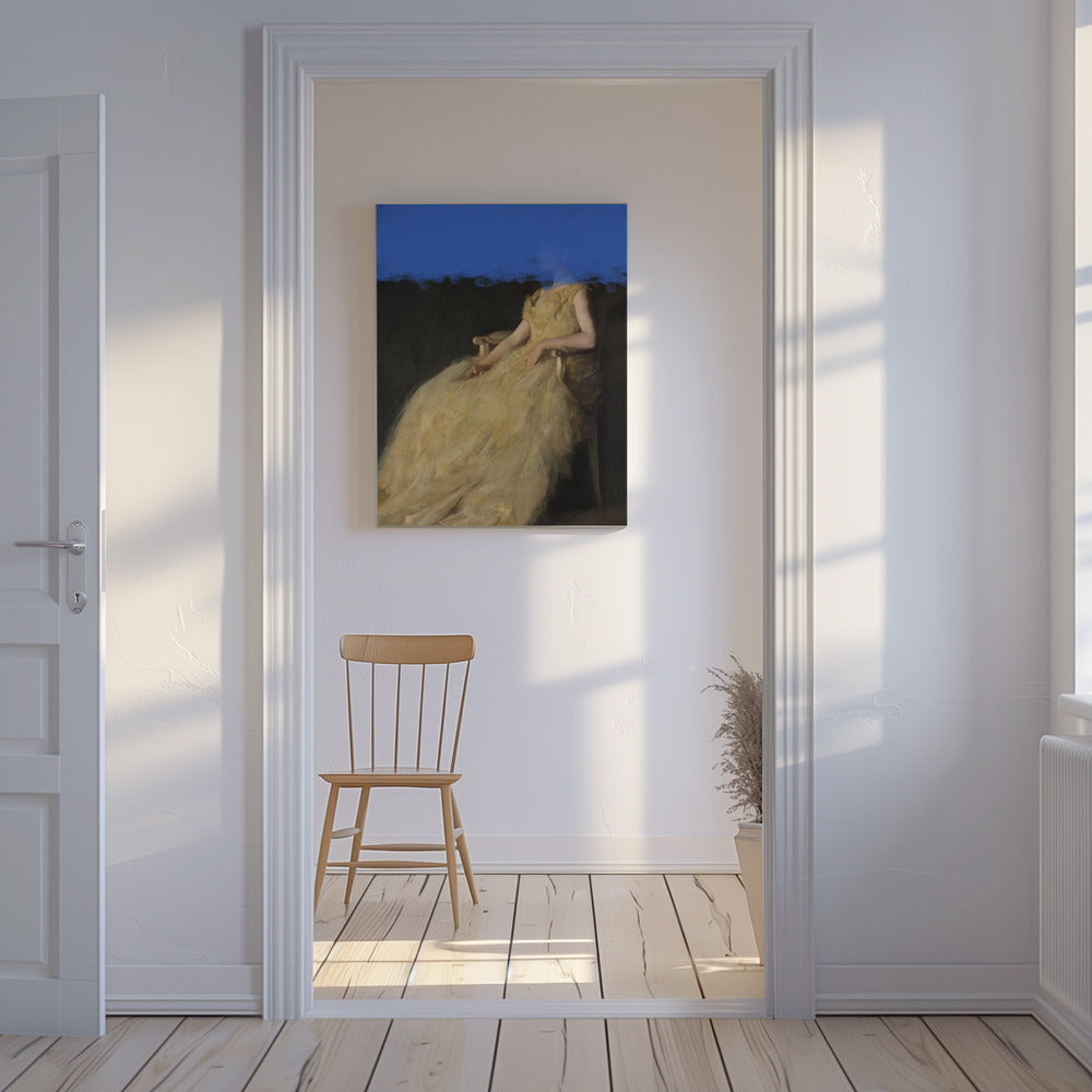 Melancholy Mood - Mix Art Media | Canvas