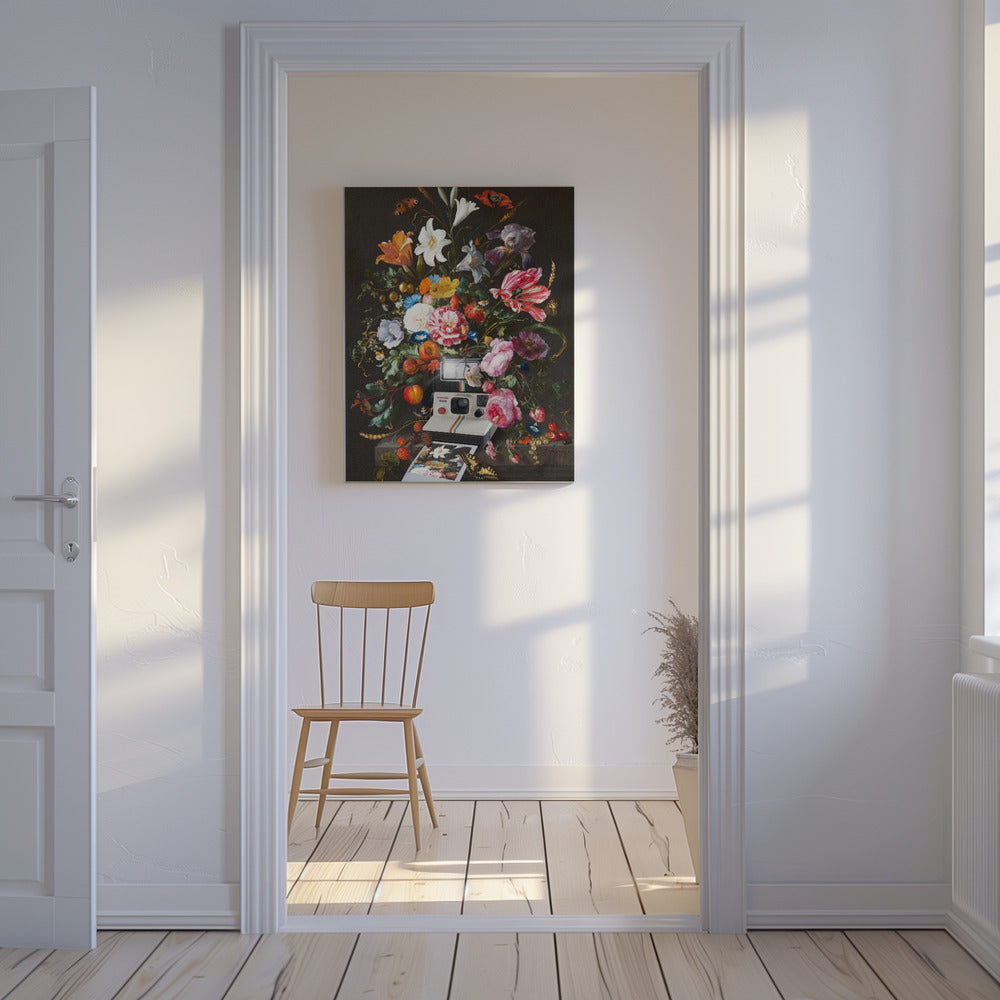 Floral Instant Photo | Canvas