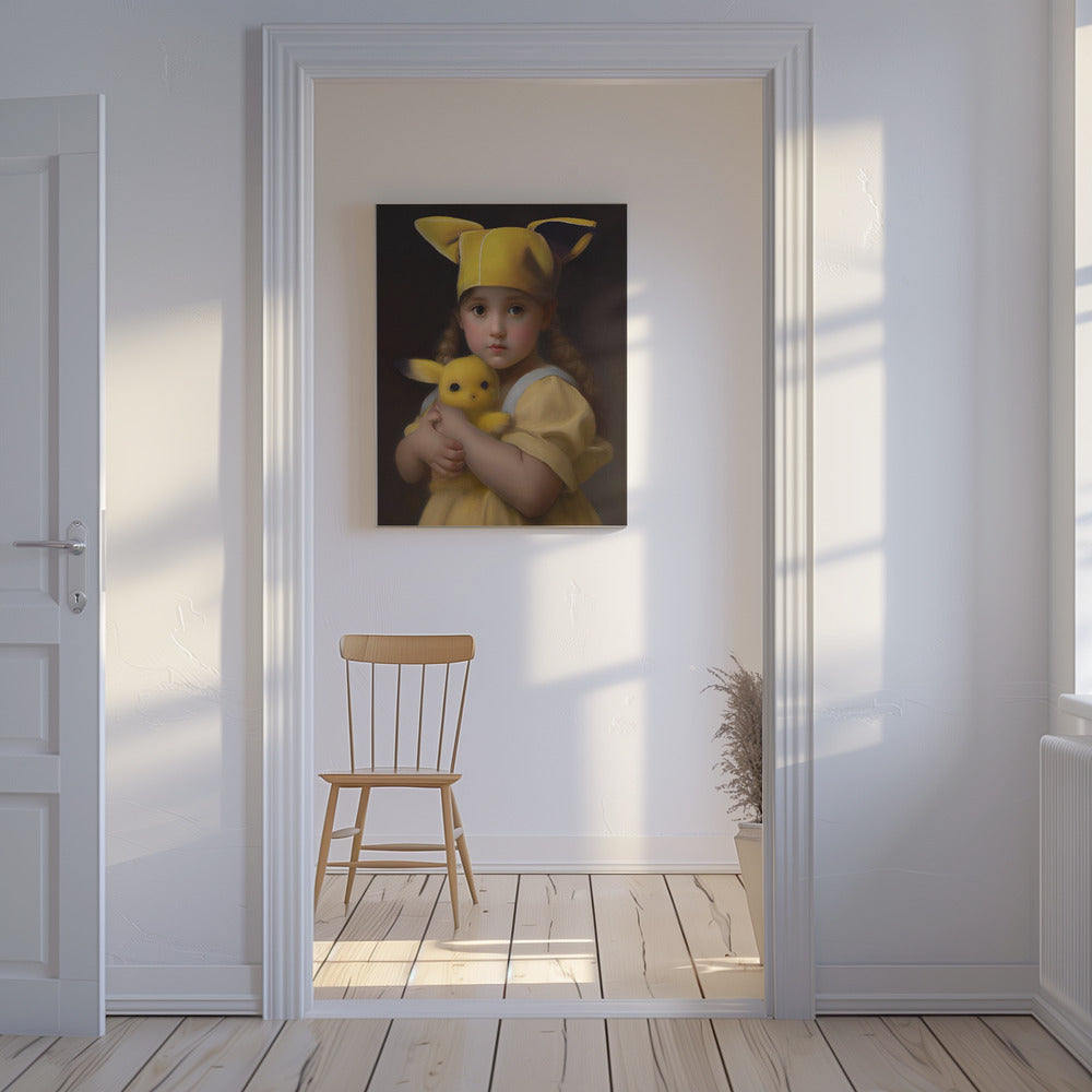 Kawaii Little Girl | Canvas