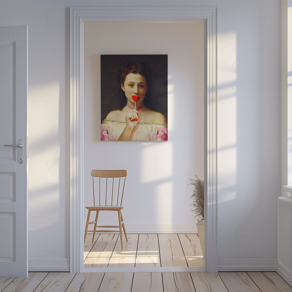 Lollipop Girl | Canvas